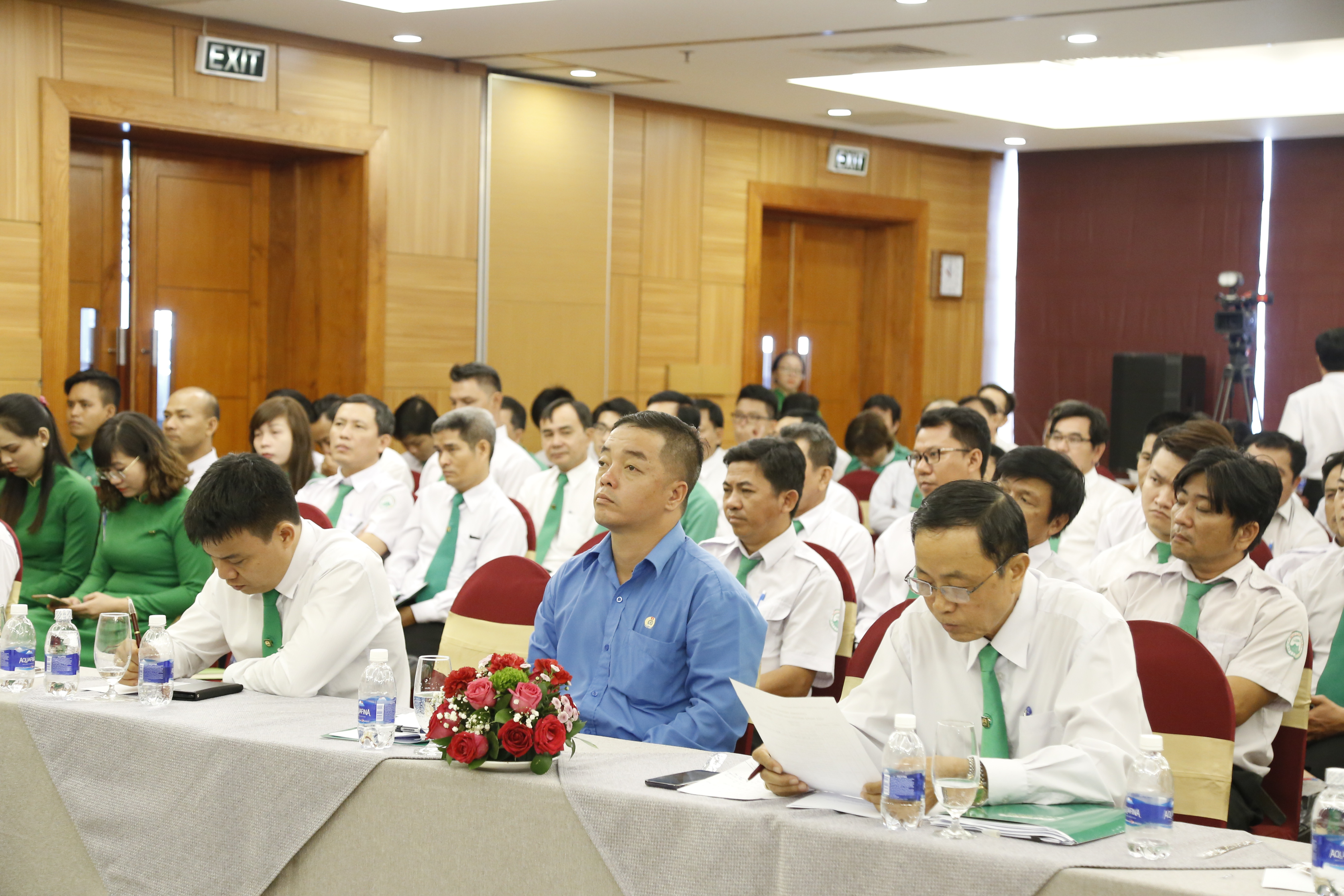 Ông Huỳnh Vĩnh Lâm - PCT LĐLĐ Quận 1 tham dự hội nghị